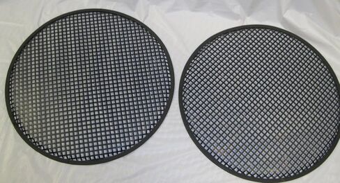 1 Pair 18" SubWoofer Mid Range Metal Mesh Waffle Speaker Grill DJ PA Car Audio in Saudi Arabia