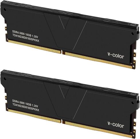 V-Color Skywalker Plus DDR4 64GB (32GBx2) 4266MHz (PC4-34100) CL19 Gaming Desktop Ram Memory Hynix IC Dual Rank 1.5V - Silver (TO432G42D819CSPSXK) in Saudi Arabia