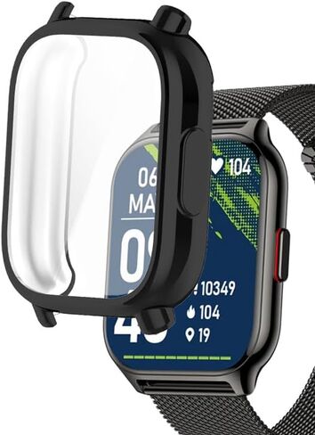 Watch Cases Compatible with Popglory Kimeag ZOSKVEE P95 2.01" Smart Watch, TPU Case with Screen Protector, Protecting Watch Body & Screen in Saudi Arabia