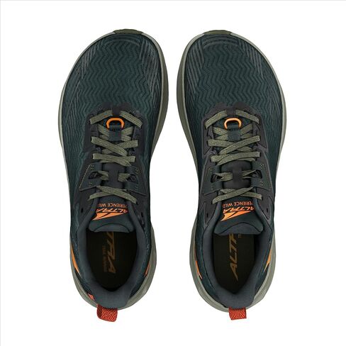 ALTRA Men's Experience Wild Running Shoe,Gray/Green,12 in Saudi Arabia