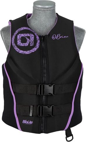 O'Brien Women's Traditional Neoprene USCGA Life Jacket, Coral, Small in Saudi Arabia
