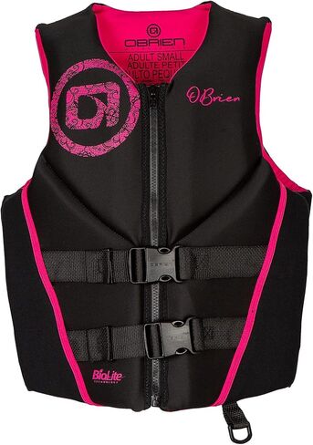 O'Brien Women's Traditional Neoprene USCGA Life Jacket, Coral, Small in Saudi Arabia