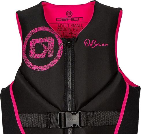 O'Brien Women's Traditional Neoprene USCGA Life Jacket, Coral, Small in Saudi Arabia