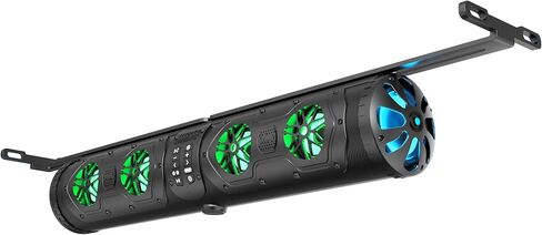 شريط صوت غولف بار بلوتوث مع إضاءة RGB ، 28 بوصة صوت الجولف مقاوم للماء ، 8 مكبر صوت HIFI 2.1HD PowerSports على الطرق in Kuwait