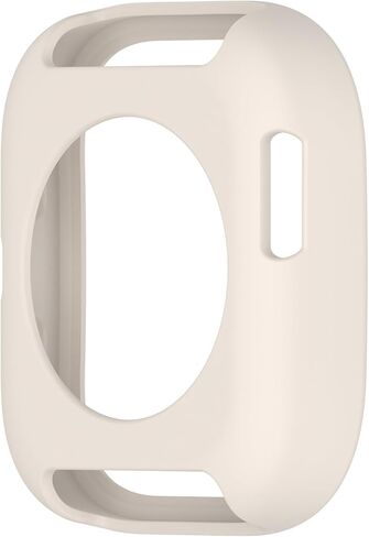 Fit for Amazfit Bip 6 Case, Soft Silicone Protective Case Bumper Sleeve Shell Frame Protector Cover for Amazfit Bip 6 A2435 Smartwatch (Black) in Kuwait