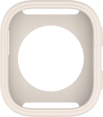 Fit for Amazfit Bip 6 Case, Soft Silicone Protective Case Bumper Sleeve Shell Frame Protector Cover for Amazfit Bip 6 A2435 Smartwatch (Black) in Kuwait