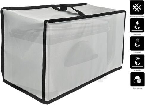 Deep Fryer Cover,Waterproof Heat-resistant,Compatible With T-fal 3.5L Oil Filtration FR702D51 Stainless Steel Deep Fryer(Black) in Saudi Arabia