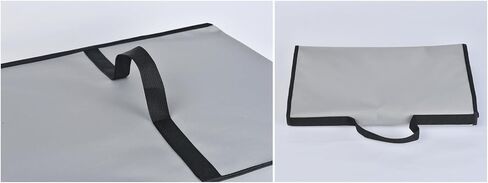 Deep Fryer Cover,Waterproof Heat-resistant,Compatible With T-fal 3.5L Oil Filtration FR702D51 Stainless Steel Deep Fryer(Black) in Saudi Arabia