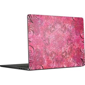 Skinit Skinit Lastop Skin Compatible مع MacBook Air 15 in (2023) مصمم أصلاً تصميم Zen Ginseng الوردي