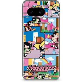 Skinit Schecal Phone Skin متوافق مع Google Pixel 8 - تصميم Cartoon Network PowerPuff تصحيحات الفتيات