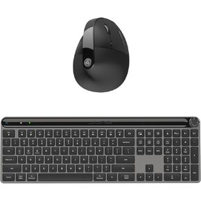 JLab Work Bundle, Epic Wireless Keyboard and JBuds Ergonomic Vertical Mouse