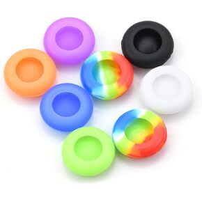 8pcs Colorful Silicone Grip Cover Antiskid Joystick Thumb Grip Cover Cases for PS4 Controller Parts