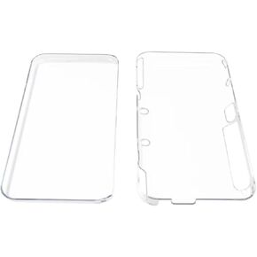 Clear Crystal Protective Hard Shell Case Cover with Rigid Plastic Compatible for Nintendo New 2DS XL
