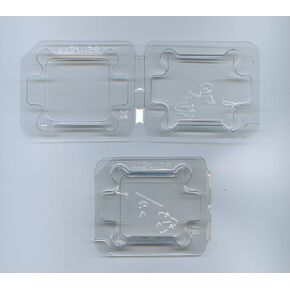 ZMAX 2x CPU Packaging Clamshell Container for LGA775, LGA1150, LGA1155, LGA1156