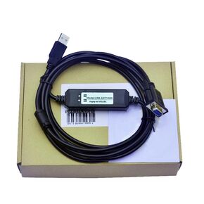 USB-G0T1000 Compatible GOT1050 Touch Screen Debugging Cable Programming Cable Communication Download Cable Data Cable Dual Chip Design Industrial Grade 3 Meter