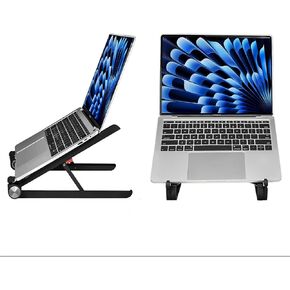 Portable Travel Laptop Stand for MacBook Air Pro Laptop 2025 2024 2023 2022 2021 2020 2019 2018 13 14 15 16 inch Laptop.Made of Reinforced Nylon, 304 Stainless Steel and Silicone