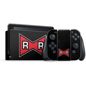 Skinit Decal Gaming Skin Compatible with Nintendo Switch Bundle - Officially Licensed Dragon Ball Z Goku Kamehameha Blast Design