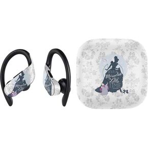 Skinit Decal Audio Skin Compatible with PowerBeats Pro - Officially Licensed Disney Cinderella Miracles Take Time Silhouette Design
