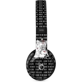 Skinit Decal Audio Skin Compatible with Beats Solo 2 Wired - Officially Licensed Disney Villains Characters Art Design