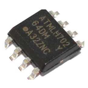5pcs/lot AT24C64D EEPROM Serial-2wire 64K-Bit 8K X 8 1.8V/2.5V/3.3V/5V 8-Pin T/R AT24C64D-SSHM-T