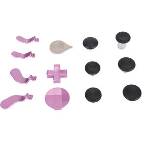 Metal Thumbsticks Set Sensitive Magnetic Replacement Kit for One Elite Series 2 with Protective Case (#4)