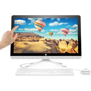 HP Snow White 22-B013W All-in-One Touch Screen Screen PC