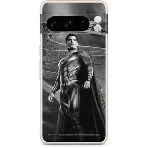 Skinit Decal Phone Skin Compatible with Google Pixel 8 Pro - Officially Licensed The Justice League (2017) Superman Poster Design