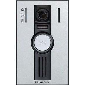 Aiphone IX-EA Surface Mount IP Video Door Station, 1 Gang, 1.23 Megapixel Fixed Color Video Camera, White LED for Low Light Illumination, Weather Resistant, 1 Trigger Input, 600 Ohms Audio Output