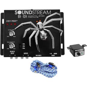 Soundstream BX-10X BASS DIGITAL BASS BOSORE RECONBORRUCTION BOUNDWITHREMOTE BUNDLE مع ROCKVILLE RTR172
