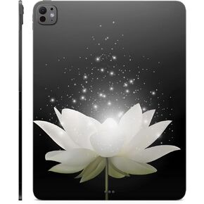 Skin Compatible with Apple iPad Pro 13 (M4) 2024 - Twilight Lotus - Premium 3M Vinyl Protective Wrap Decal Cover - Easy to Apply | Crafted in The USA by MightySkins