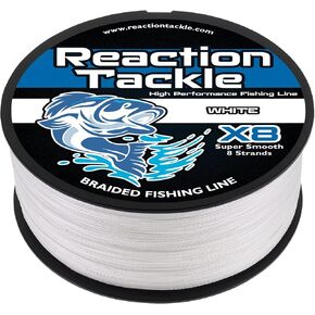 Reaction Tackle Braided Fishing Line - Pro Grade Power Performance for Saltwater or Freshwater Fish