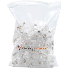 C&E Cat6, Cat5e crimp connectors pack of 100