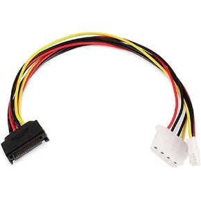 Monoprice 7642 12inch SATA 15pin Male to 4pin Molex and 4pin Power Cable