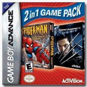 Spiderman: Mysterio's Menace / X-2 Wolverines Revenge (2-in-1 Game Cartridge) - Game Boy Advance (Renewed)