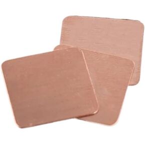 Copper Sheet 10pcs Copper Shim Thermal Pads, 15x15 20x20mm Laptop Copper Sheet Plate, Heatsink Sheet for VGA CPU GPU Chip Cooling(20x20x1mm)