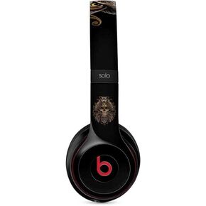Skinit Decal Audio Skin Compatible with Beats Solo 3 Wireless - Originally Designed Skull and Owl by Sarah Richter Design