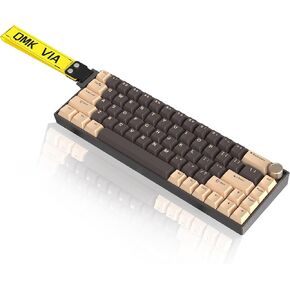 KG18 Wired Mechanical Keyboard - Brown Gray