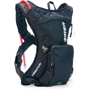 USWE Outlander 3L Extra Small Hydration Pack with 1.5L/50 oz Water Bladder, Hydration Backpack - Backpack for Cycling, MTB, Trail Running & More,