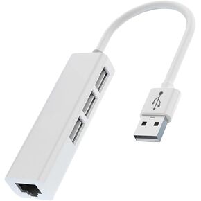 4 in 1 Rj45 Type-C Splitter 10Gbit/S Type-C to Rj45 LAN Network Card USaB2.0 Type-C USaB Network Card Hub for Desktop Computer Pc
