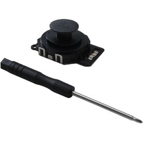 Replacement 3D Analog Joystick Thumbstick with Screwdriver Fits for Sony PSP 2000 Series