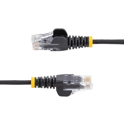 Startech.com 4ft Purple Slim Cat6 Ethernet Cable ، Snagless RJ45 ، LSZH ، 28awg Pure Bare Copper ، Cable/Slim Network Patch Cable in Kuwait