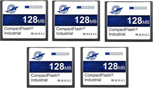 Dogfish Compact Flash Memory Card 128MB High Performance Industrial CF Type I Card FAT16 for Industrial Equipment and Vintage Digital Cameras in Kuwait