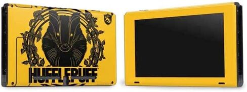 ألعاب Skinit Scenit Gaming متوفرة مع حزمة Nintendo Switch - World World World Harry Potter Hufflepuff Crest in Kuwait