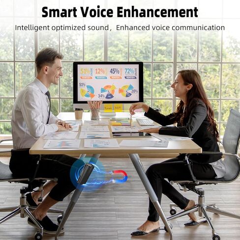 128G Magnetic Voice Recorder with AI-Intelligent Triple Noise Reduction,25 Days Continuous Recording Device,Voice Activated Audio Recorder,Digital Voice Recorder for Meetings/Interviews/Classroom in Saudi Arabia