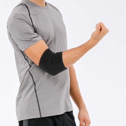 Bracoo Elbow Brace for Tendonitis Women Men, Tennis Elbow Compression Sleeve Wrap Support, Golfer's Elbow, Bursitis, Sprains, Strains, Sports Injury Recovery Joint, Arthritis Pain Relief, ES10 in Kuwait