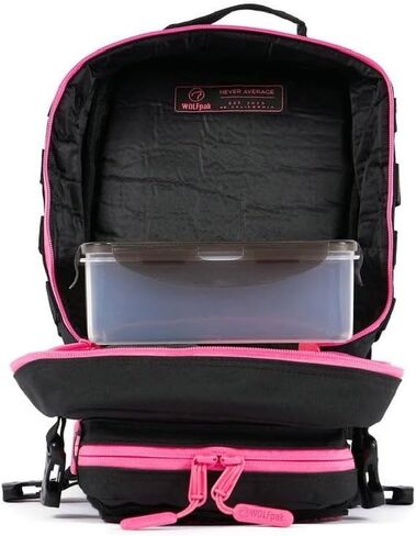 Wolfpak 9L Mini وجبة الإعدادية لإدارة الظهر (Alpha Black) صندوق الغداء ، البرودة ، السفر ، حقيبة معزولة ، دبقية. in Kuwait