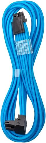 CableMod Universal Pro ModMesh Sleeved 12V-2x6 12VHPWR 90° StealthSense Direct PCIe Cable (Variant B, Black) in Kuwait
