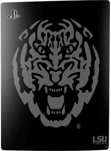 Skinit Decal Gaming Skin Compatible with PS5 Digital Edition Bundle - Officially Licensed LSU Tigers Baton Rouge Design in Saudi Arabia