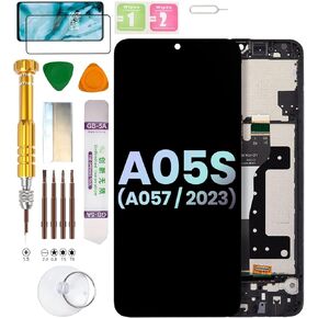 LCD Display Assembly for Samsung Galaxy A05S SM-A057F, SM-A057F/DS, SM-A057M, SM-A057M/DS, SM-A057G/DSN Screen Replacement kit