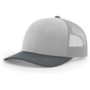 Richardson 112 Trucker Hat Structured Classic Adjustable 6 Panel Snapback Cap One Size Fits Most Adults, Men, Women or Youth